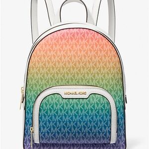 Michael Kors Medium Rainbow Jaycee Backpack